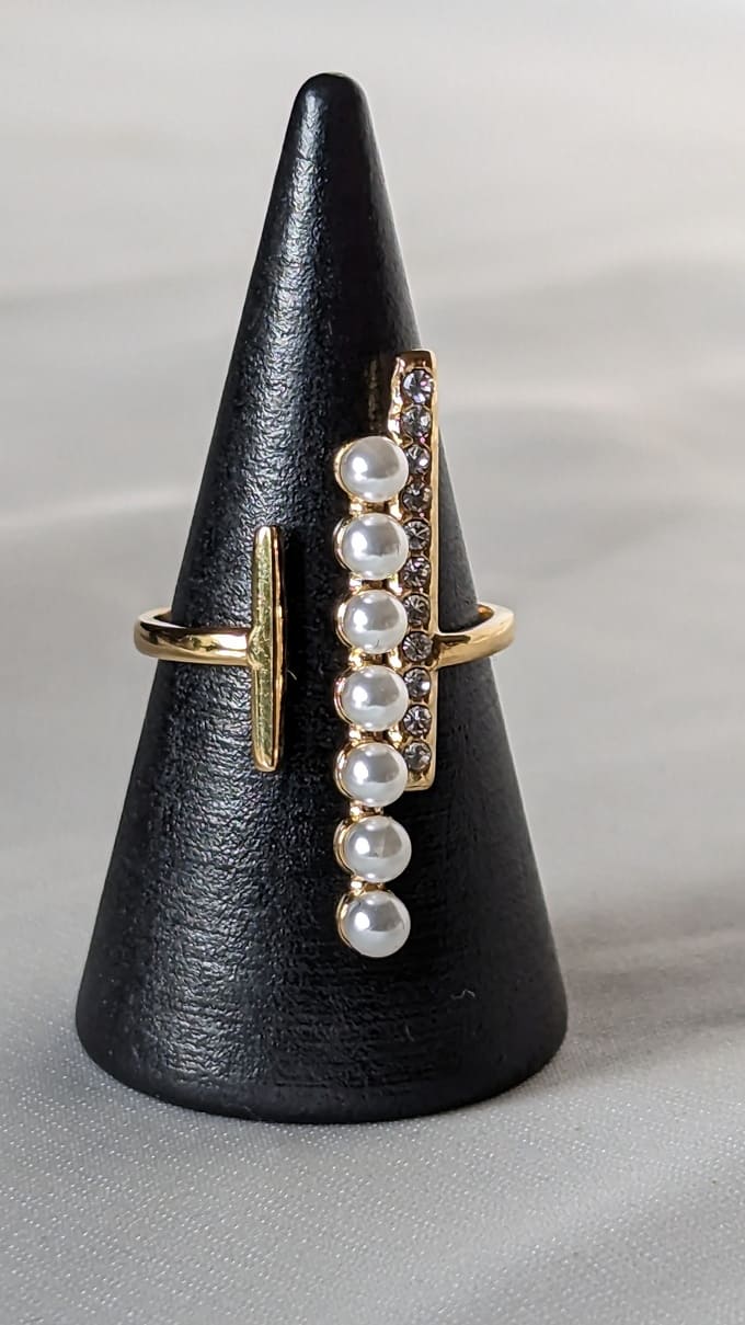 Bague Inaya (existe en doré et argenté)