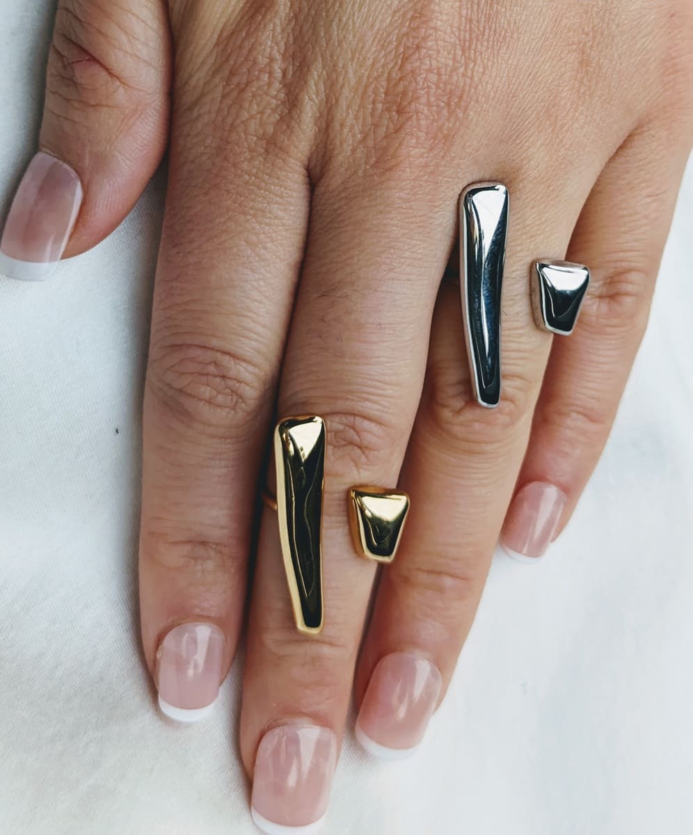 Bague Lola(existe en doré et argenté)