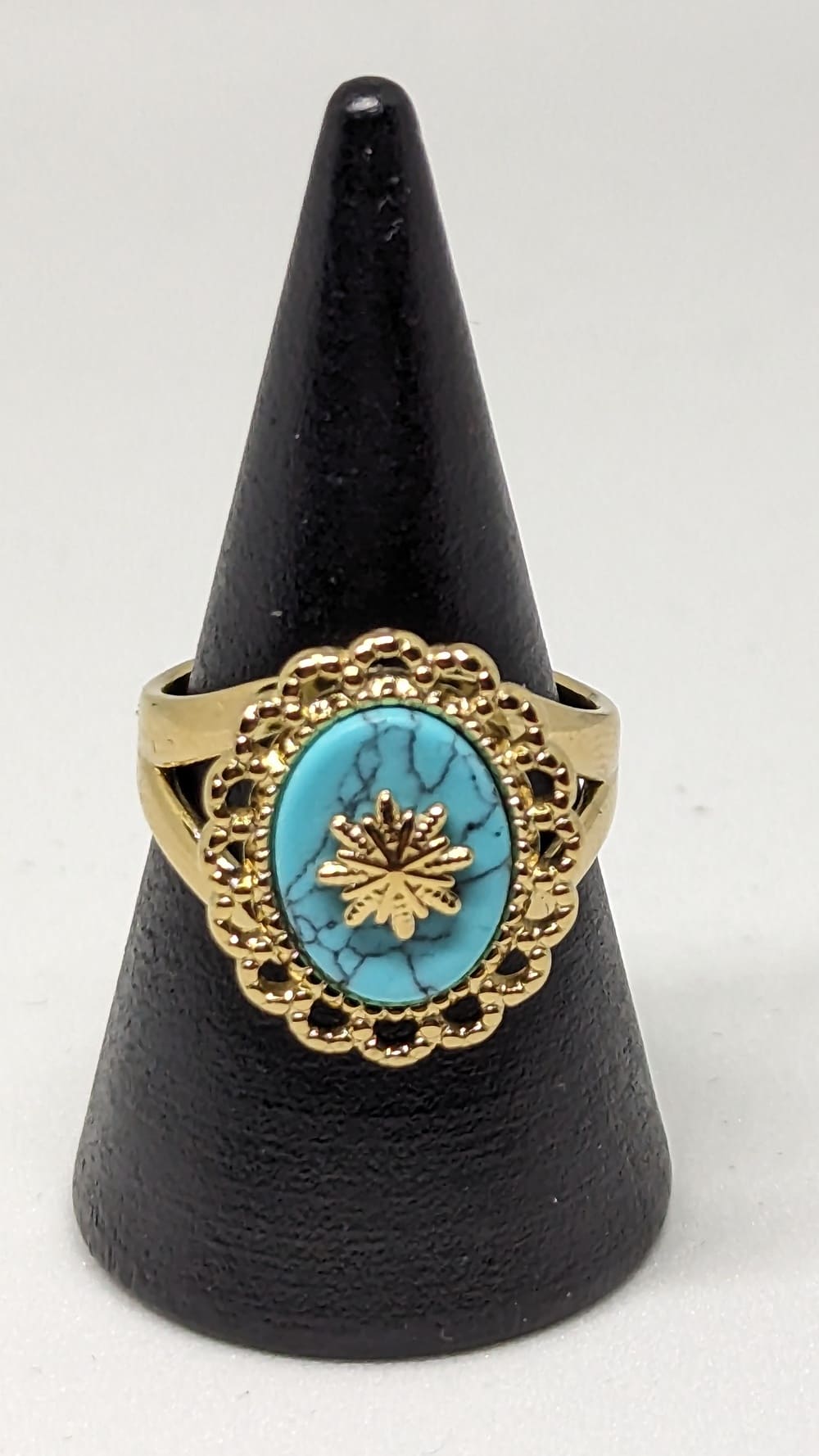 Bague Antonelle (existe en pierre naturelle Rose et Bleu)