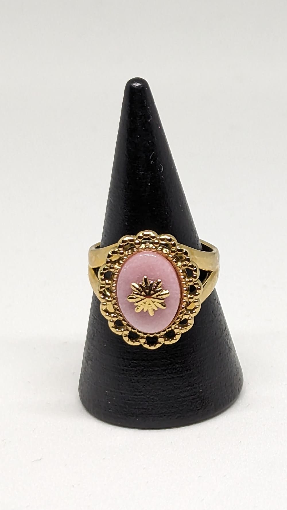 Bague Antonelle (existe en pierre naturelle Rose et Bleu)