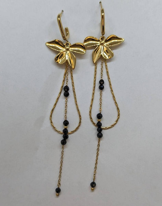 boucles d'oreilles femme en acier inoxydables tendances et abordables.