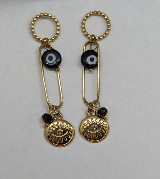 boucles d'oreilles femme en acier inoxydables tendances et abordables
