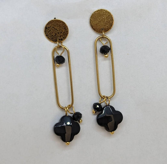 boucles d'oreilles femme en acier inoxydables tendances et abordables.
